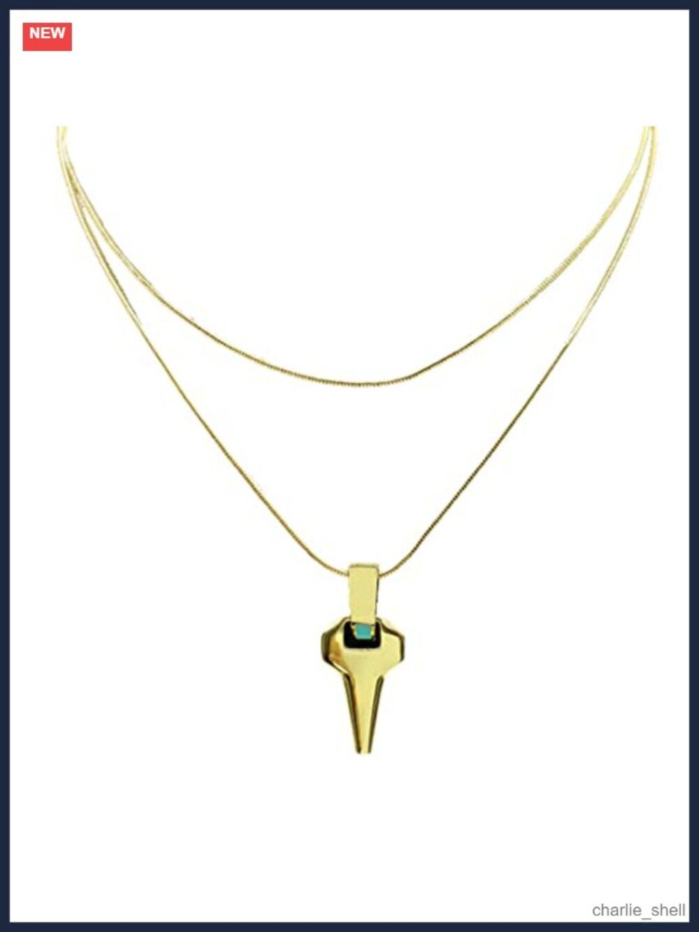 David Martinez Zinc Alloy Necklace Cosplay Pendant Gift Men
